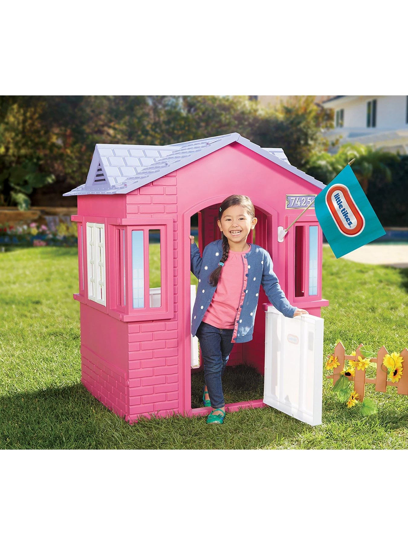 Little Tikes Cape Cottage Playhouse - Pink - Image 3
