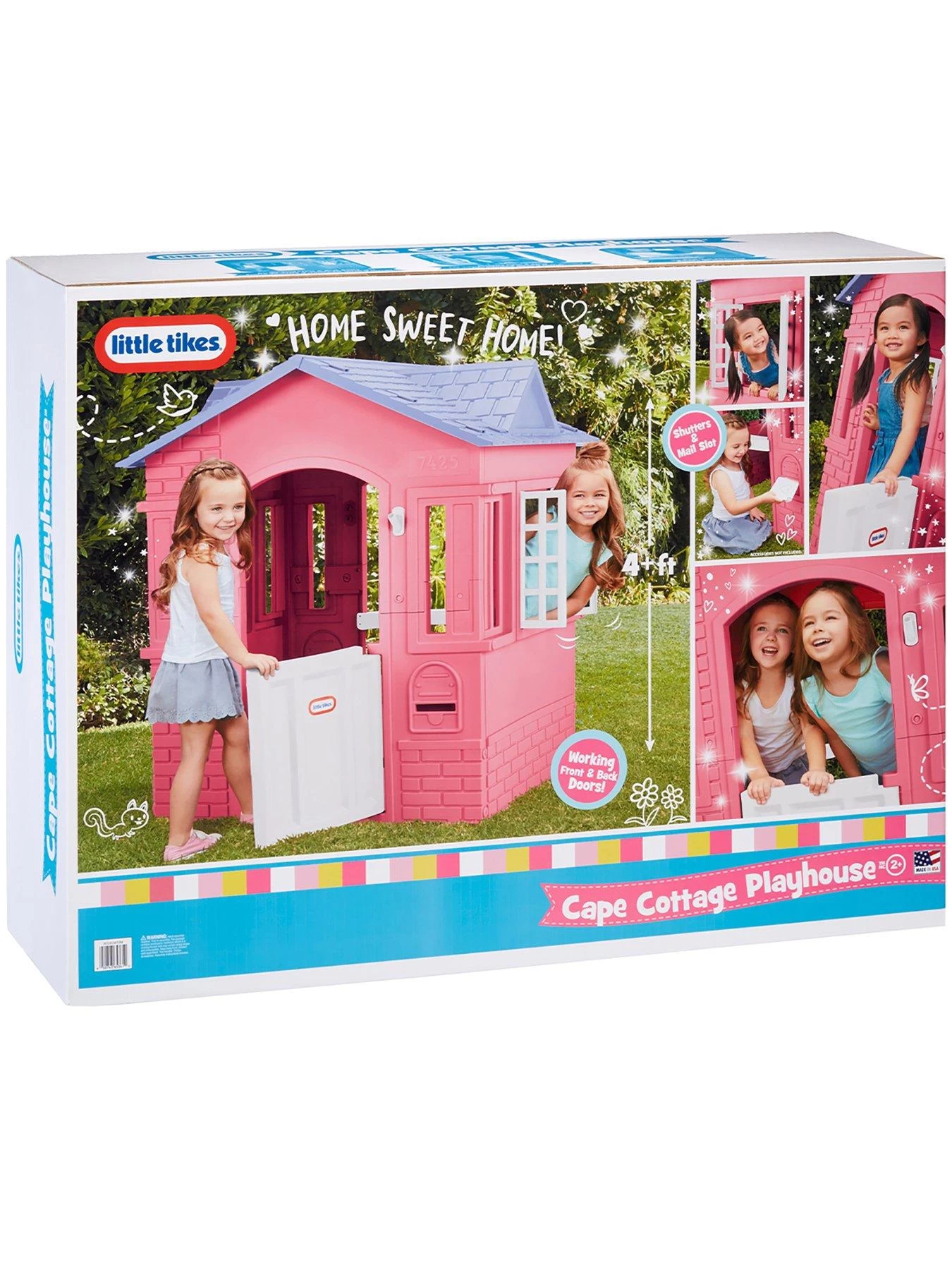 Little Tikes Cape Cottage Playhouse - Pink - Image 7