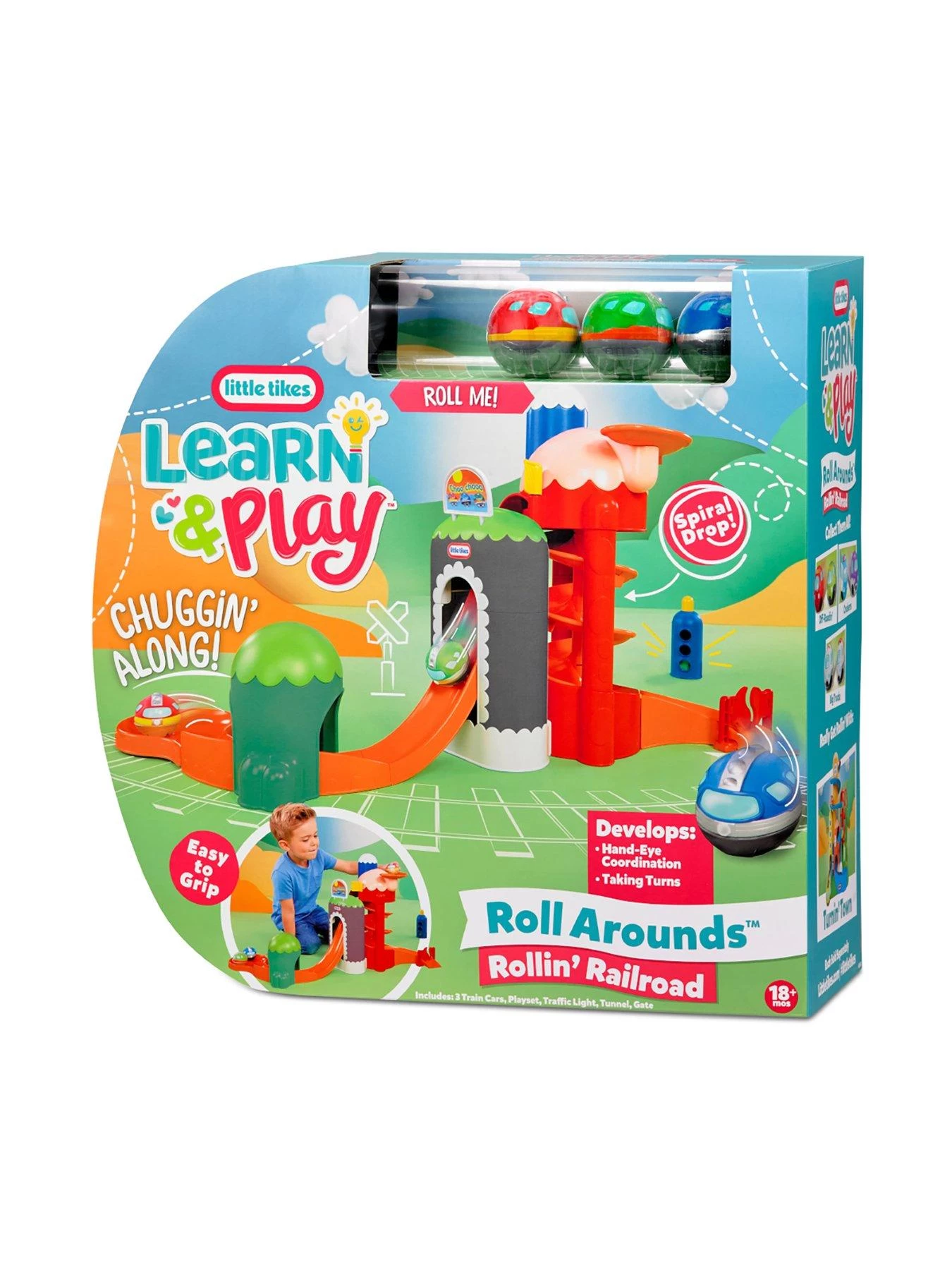 Little Tikes Learn & Play Roll Arounds Rollin' Railroad - Image 6