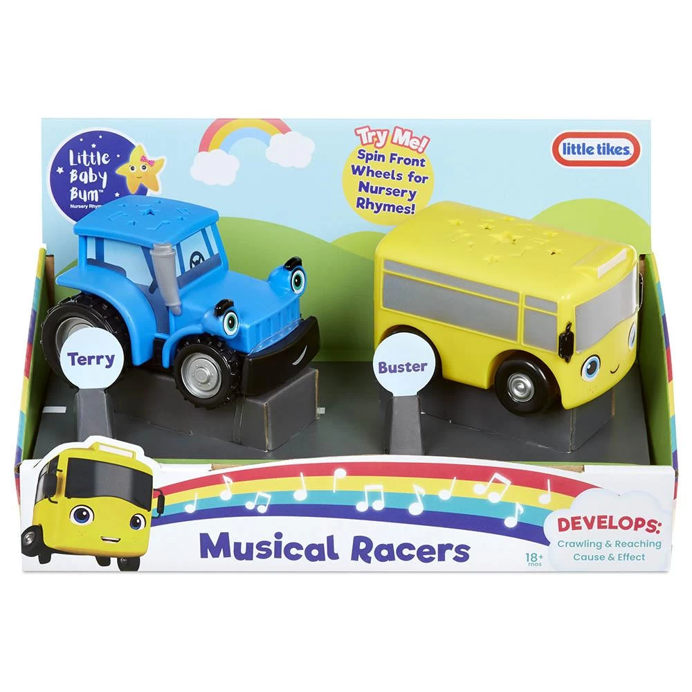 LITTLE TIKES Little Baby Bum 2 Pk Musical Racers - Image 2