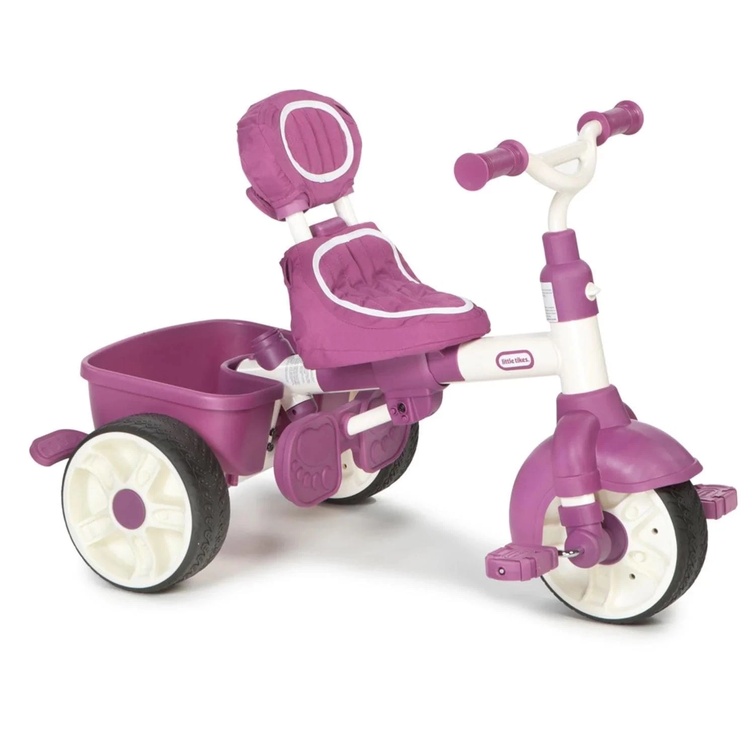 Little Tikes 4 In 1 Sports Edition Trike (Pink/White) - Image 3