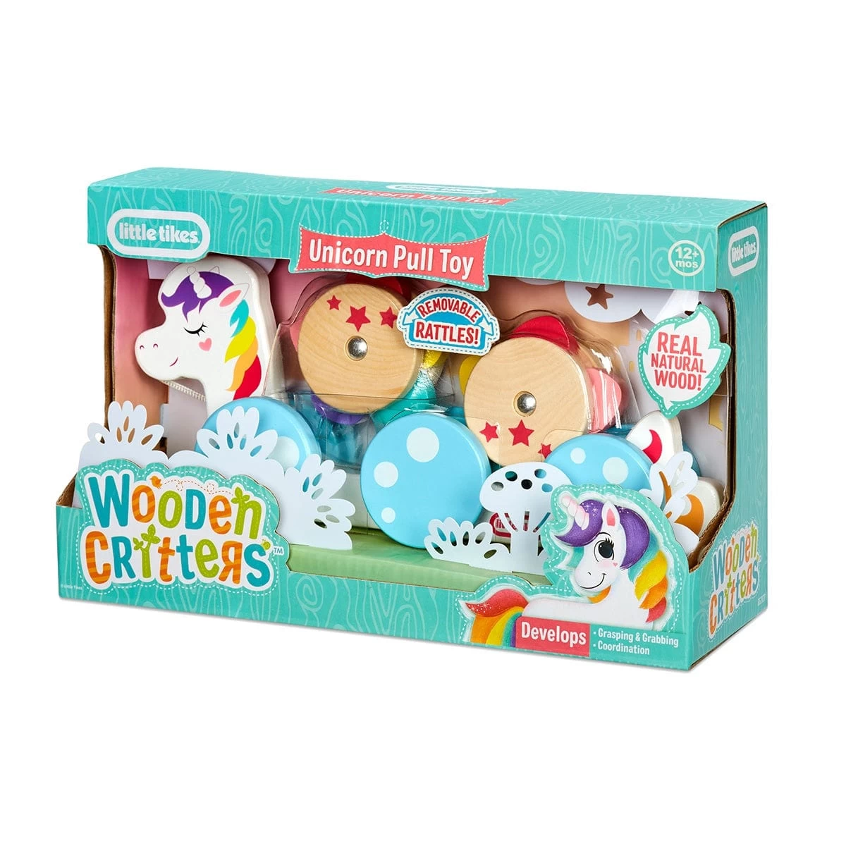 Little Tikes Wooden Critters Pull Toy Assorted