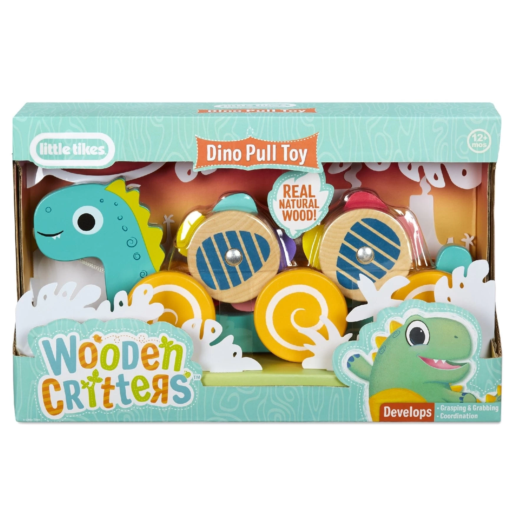 Little Tikes Wooden Critters Pull Toy Assorted - Image 2