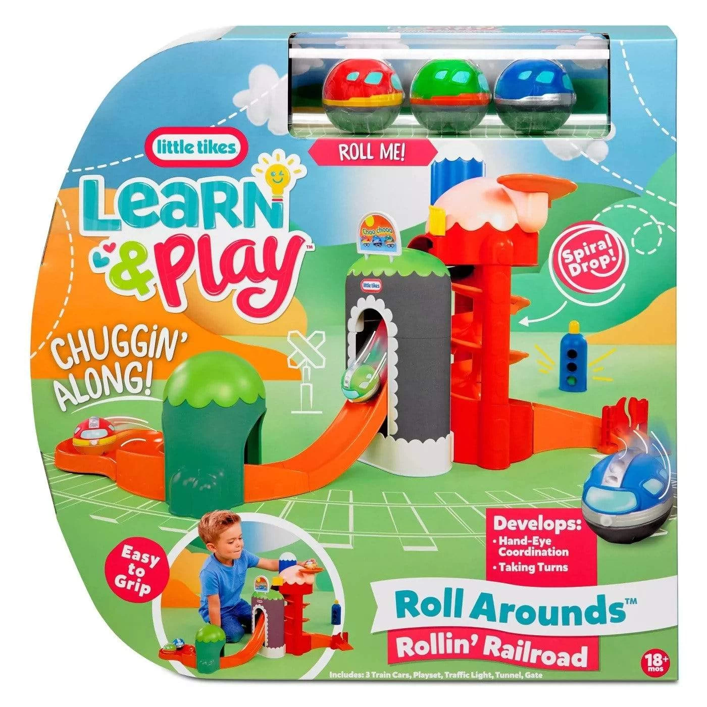 Little Tikes Learn & Play Roll Arounds Train - Image 2
