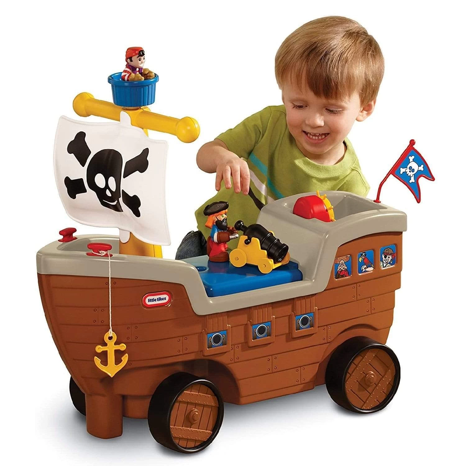 Little Tikes 2-in-1 Pirate Ship Playset - Image 4