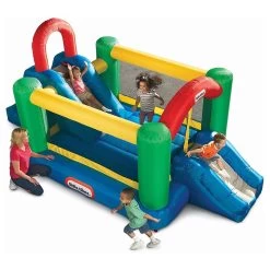 Little Tikes Jump & Double Slide Bouncer
