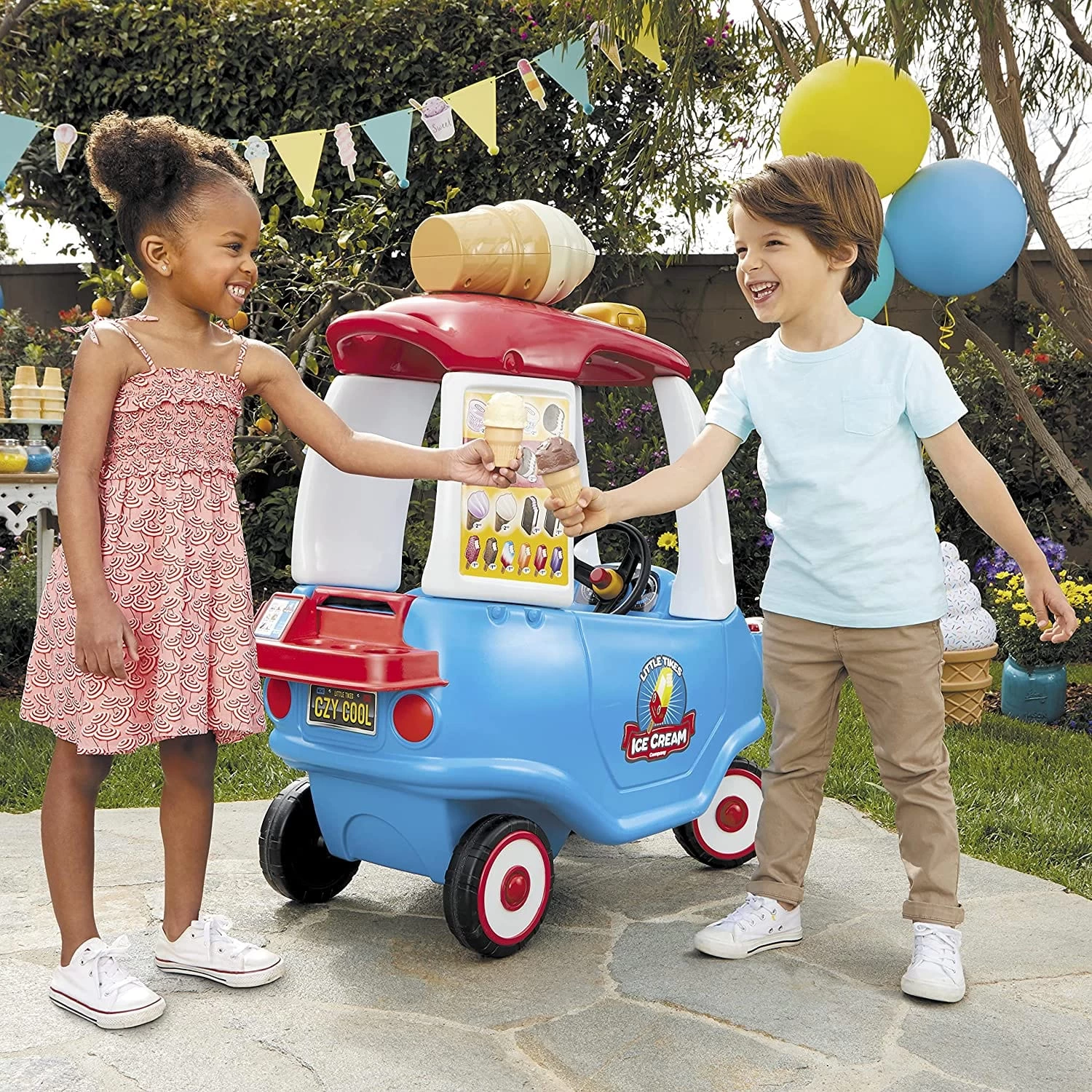 Little Tikes Cozy Ice Cream Truck - Image 4