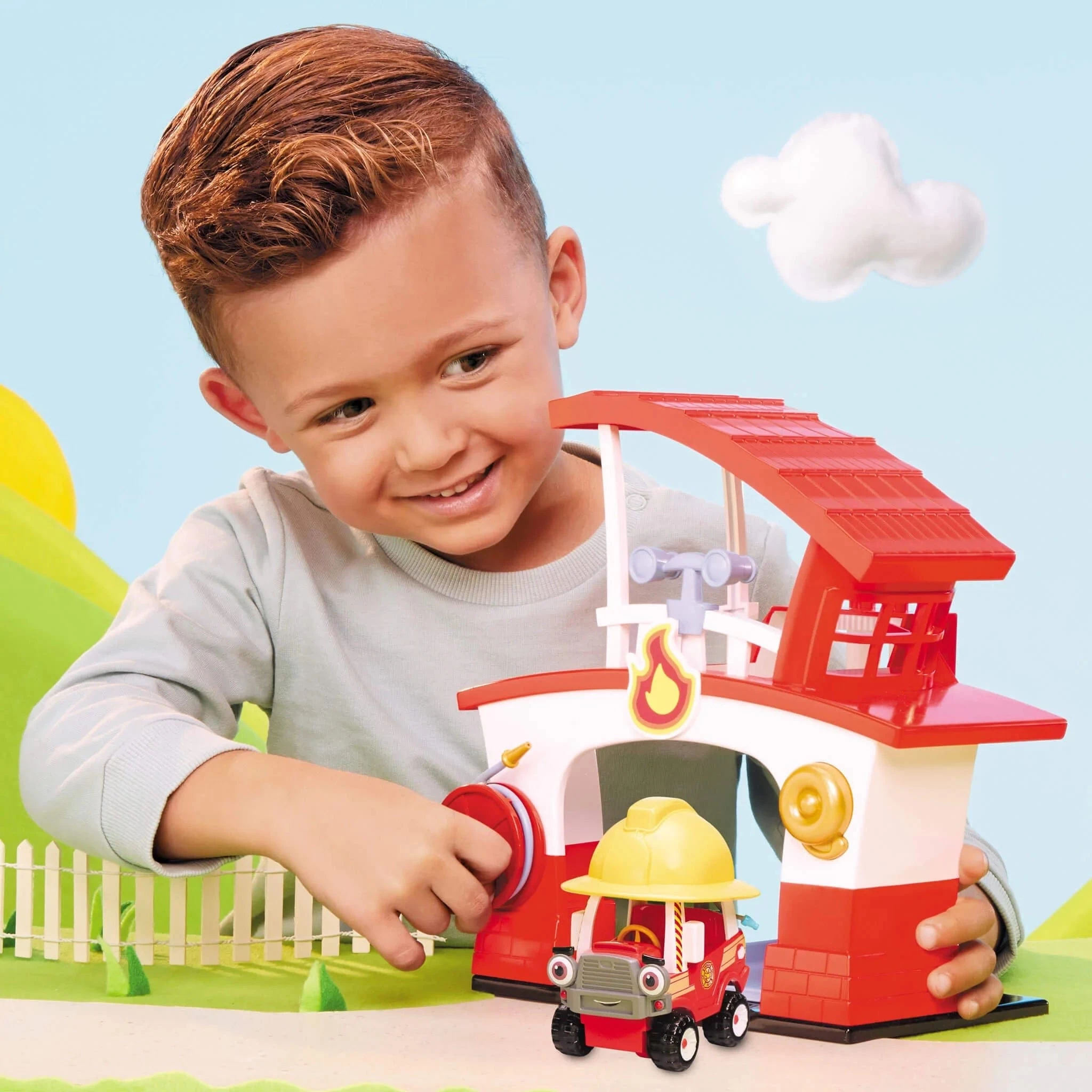 Little Tikes Let’s Go Cozy Coupe Fire Station - Image 3