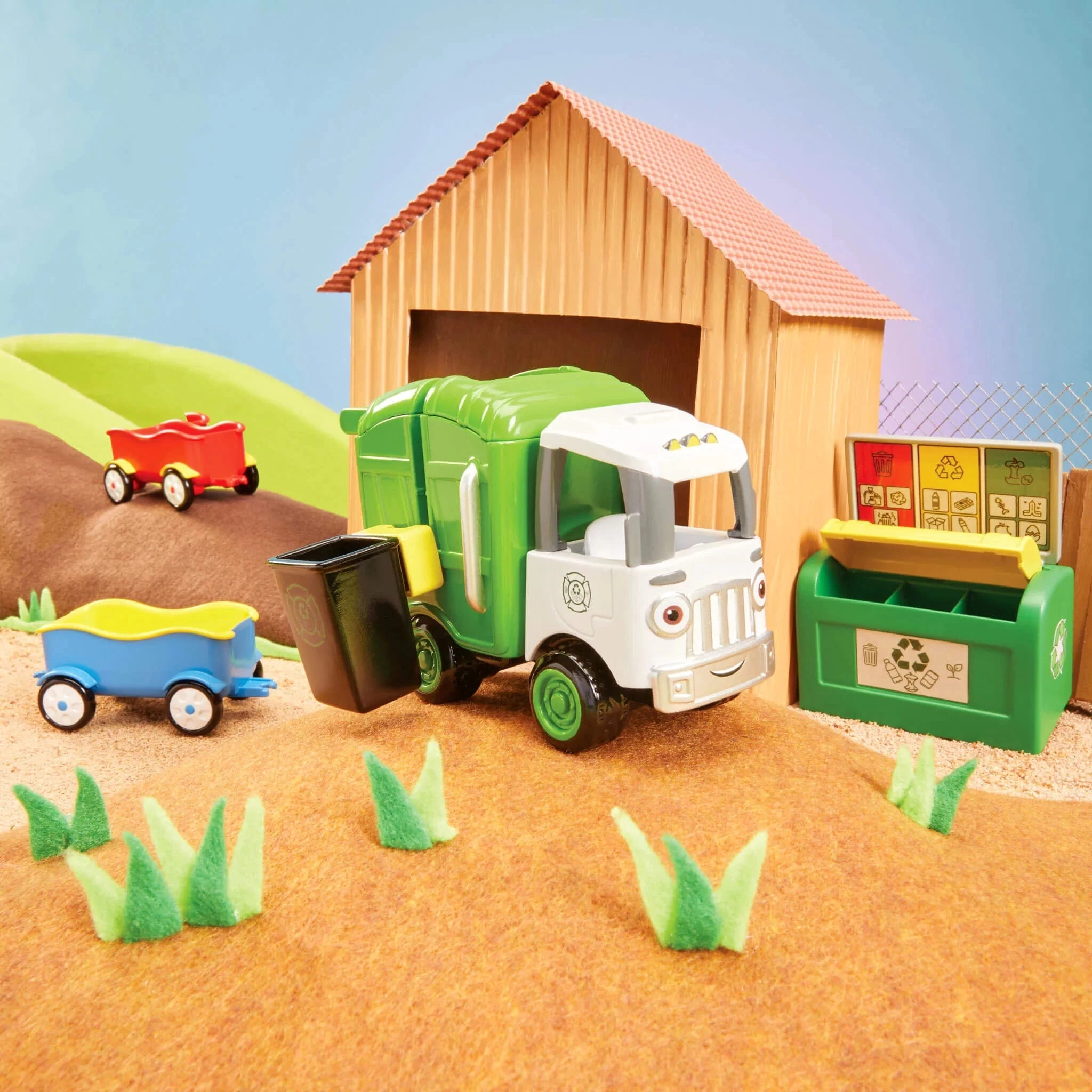 Little Tikes Let's Go Cozy Coupe™ Garbage Truck Playset - Image 2