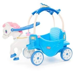 Little Tikes Princess Horse & Carriage Blue