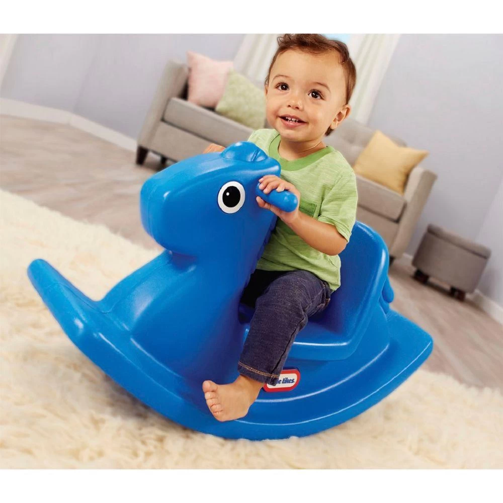 Little Tikes Rocking Horse Blue - Image 3