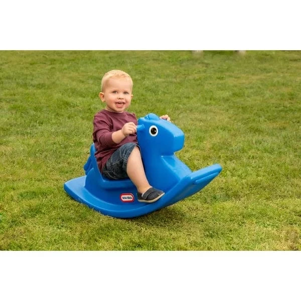 Little Tikes Rocking Horse Blue Single - Image 2